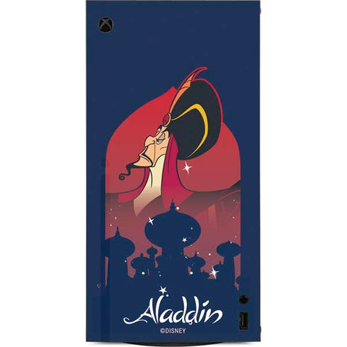 Disney Aladdin Jafar The Royal Vizier XBox Series X Digital Edition Console Skin
